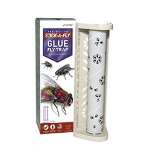 Glue fly traps