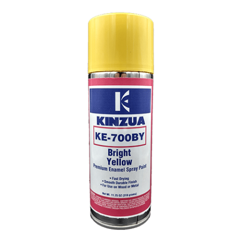 yellow enamel spray paint