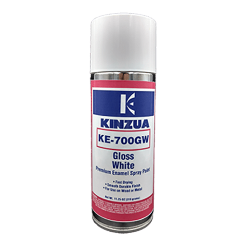 Gloss white enamel spray paint