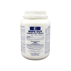 Wipe out disinfectant tablets