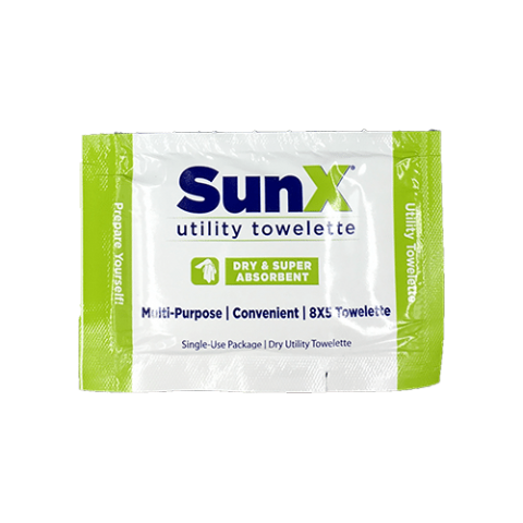 Sun X Sunscreen Towelette